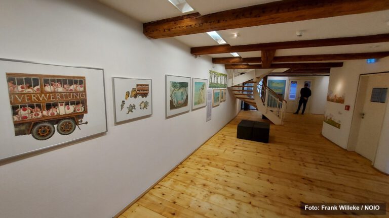 Piggeldy-und-Frederick-Ausstellung im Kunsthaus Stade (Foto: Frank Willeke / NOIO)