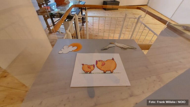 Piggeldy-und-Frederick-Ausstellung im Kunsthaus Stade (Foto: Frank Willeke / NOIO)